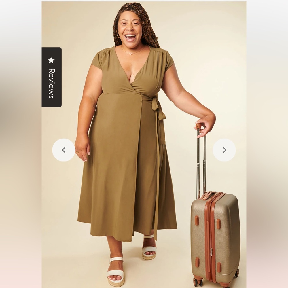 Wayre Roma Travel Wrap Dress Reversible